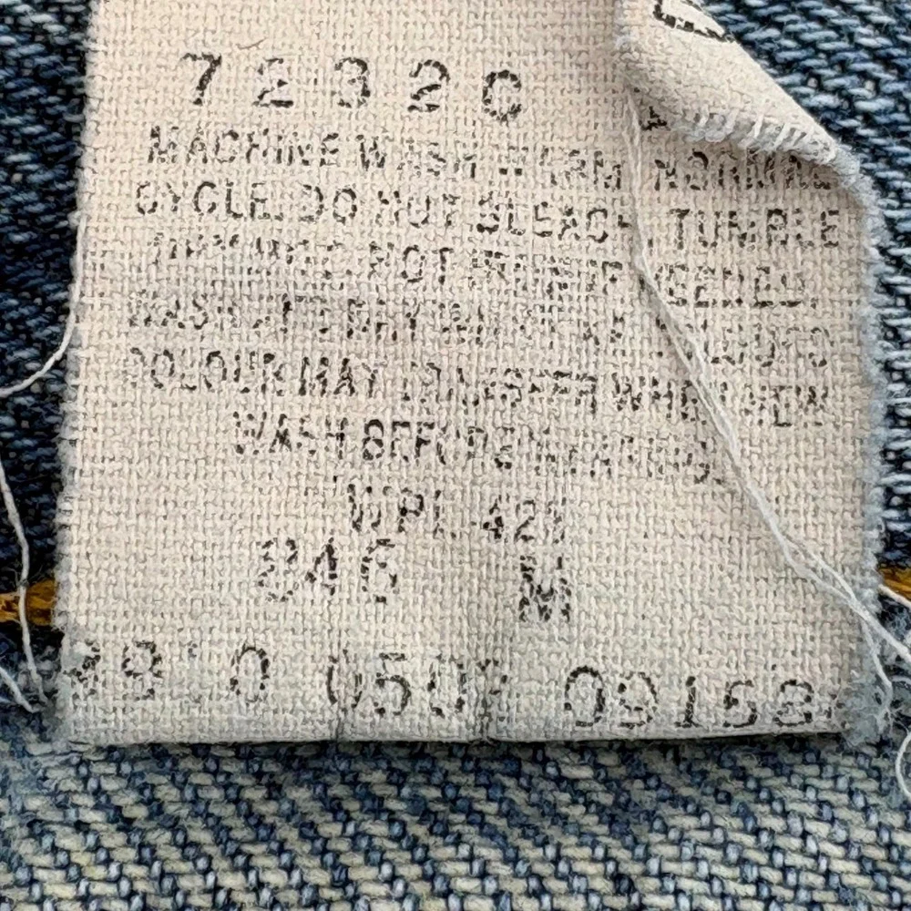 Levis 550 Relaxed Fit Vintage Jeans Mens 42x30 Blue Denim‎ Pants